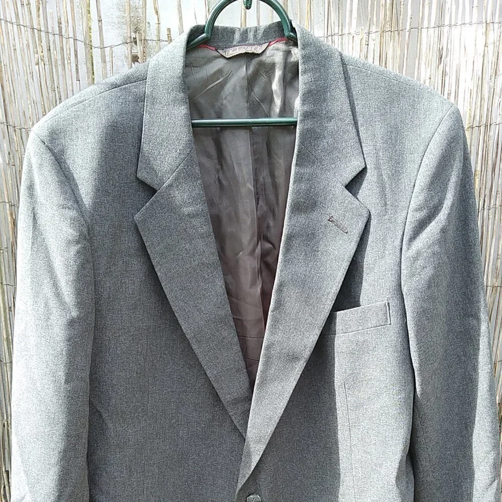Levi's Blazer Suit Jacket - Action Suits - Business Class - Gray - No Size Tag